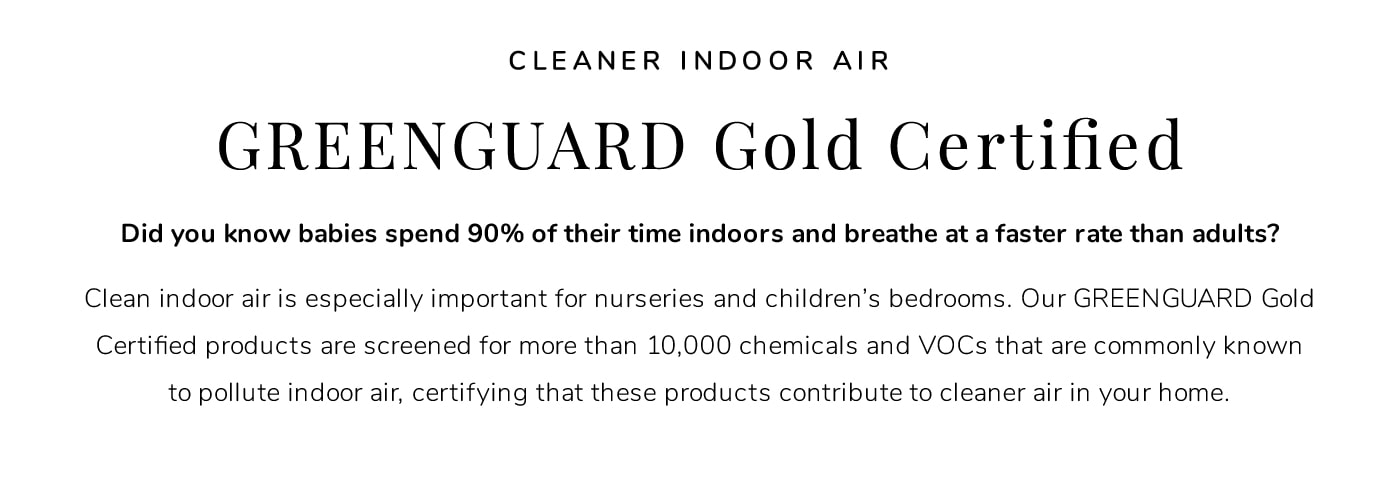 Greenguard Gold Certified